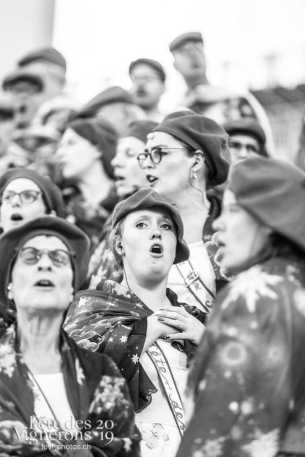 Répétition - Chœurs de la Fête, Musiciens de la Fête, Photographies de la Fête des Vignerons 2019.