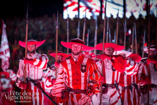 Filage du 12 juillet 2019 - Cent suisses, Répétition générale, Photographies de la Fête des Vignerons 2019.