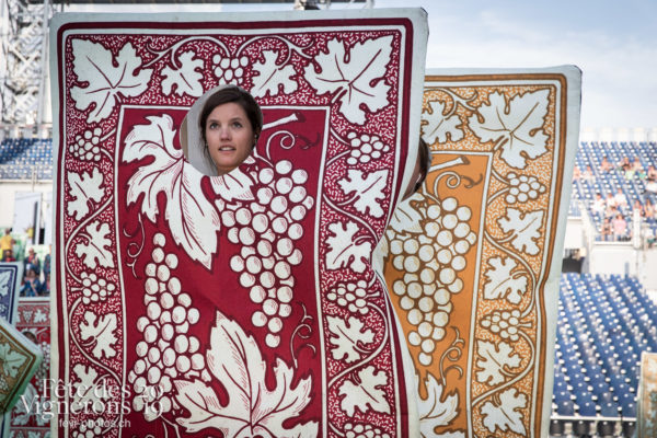 Vevey, le 2 juillet, répétition de la fête des vignerons dans l'arène. - Cartes, Répétitions, Photographies de la Fête des Vignerons 2019.