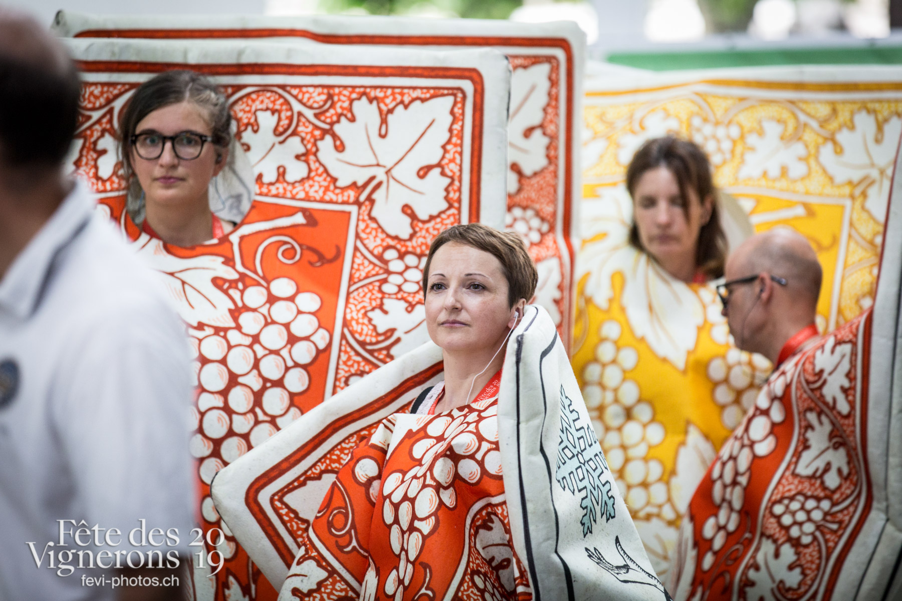 Vevey, le 2 juillet, répétition de la fête des vignerons dans l'arène. - Cartes, Répétitions, Photographies de la Fête des Vignerons 2019.