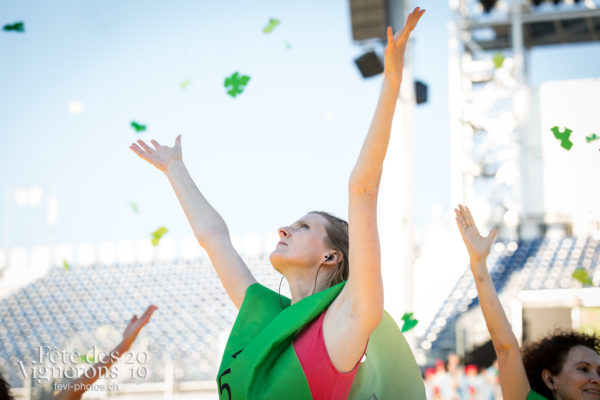 4 juillet répétition dans l'arène - Bourgeons, Répétitions, Photographies de la Fête des Vignerons 2019.