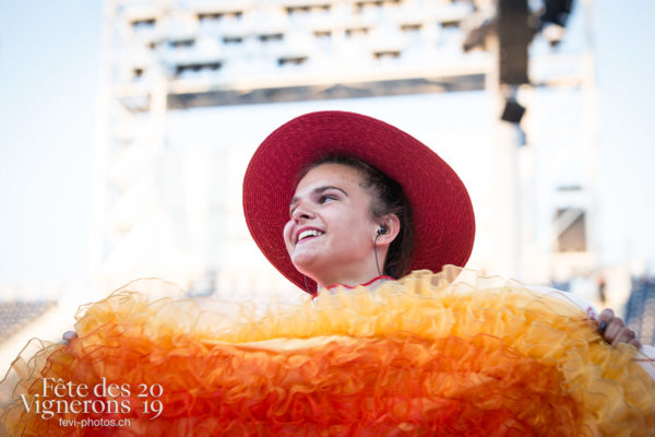 4 juillet répétition dans l'arène - Effeuilleuses, Photographies de la Fête des Vignerons 2019.
