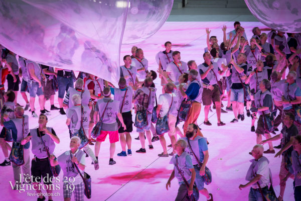 4 juillet répétition dans l'arènePhotographies de la Fête des Vignerons 2019.
