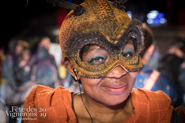 Première répétition en costume ! - Choristes-percussionnistes, Fourmis, Percussionnistes, Répétition générale, Sauterelles, Photographies de la Fête des Vignerons 2019.