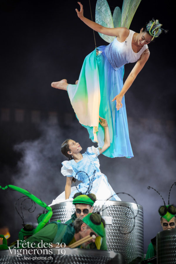 Première répétition en costume ! - Libellule, Petite Julie, Répétition générale, Photographies de la Fête des Vignerons 2019.