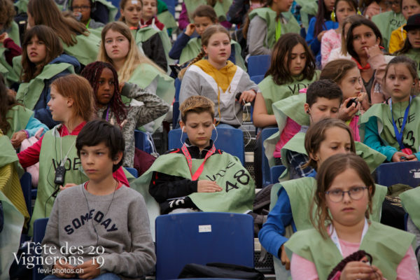 Répétition arène - Arène, Coulisses, Musiciens de la Fête, Répétitions, Voix d'enfants, Photographies de la Fête des Vignerons 2019.