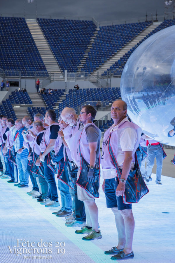 Répétition arène - Arène, Hommes du premier printemps, Larmes, Répétitions, Photographies de la Fête des Vignerons 2019.