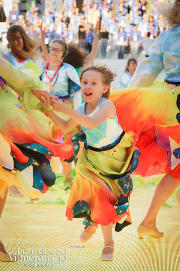 Répétition bourgeons - Arène, Bourgeons, Répétitions, Photographies de la Fête des Vignerons 2019.