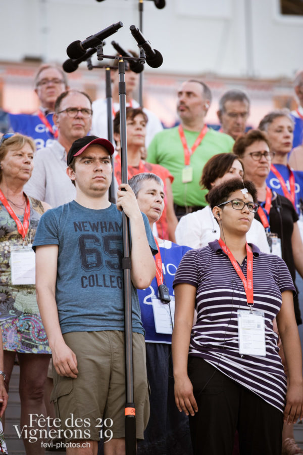 Répétition Taille - Chœurs de la Fête, Répétitions, Taille, Photographies de la Fête des Vignerons 2019.