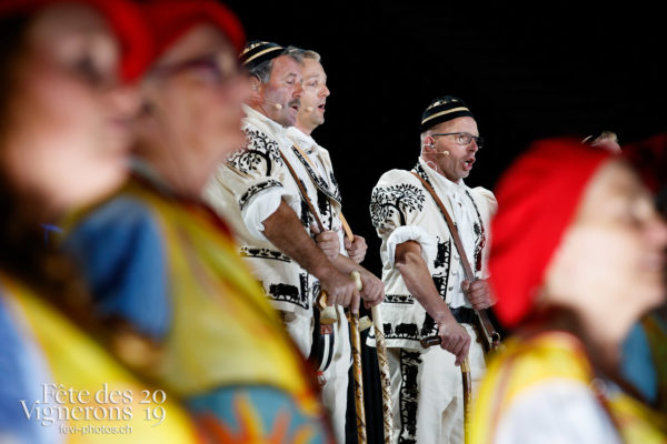Filage en costumes - Armaillis, Ranz des vaches, Photographies de la Fête des Vignerons 2019.