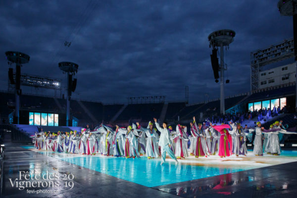 Filage en costumes - Filage, Maîtres-Tailleurs, Répétitions, Taille, Photographies de la Fête des Vignerons 2019.