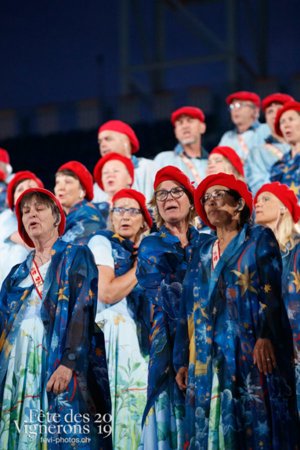 Filage en costumes - Chœurs de la Fête, Filage, Répétitions, Photographies de la Fête des Vignerons 2019.
