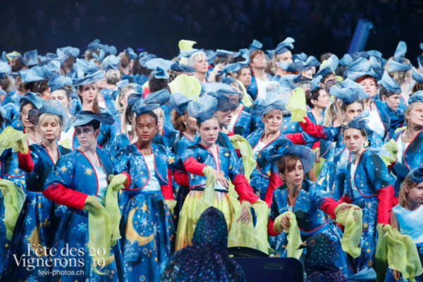 Répétition générale - Bourgeons, Répétition générale, Spectacle, Photographies de la Fête des Vignerons 2019.