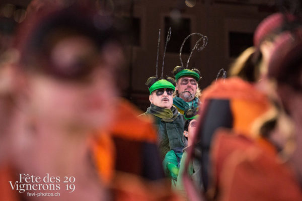 Répétition - Choristes-percussionnistes, Fourmis, percu-choristes, Percussionnistes, Sauterelles, Photographies de la Fête des Vignerons 2019.