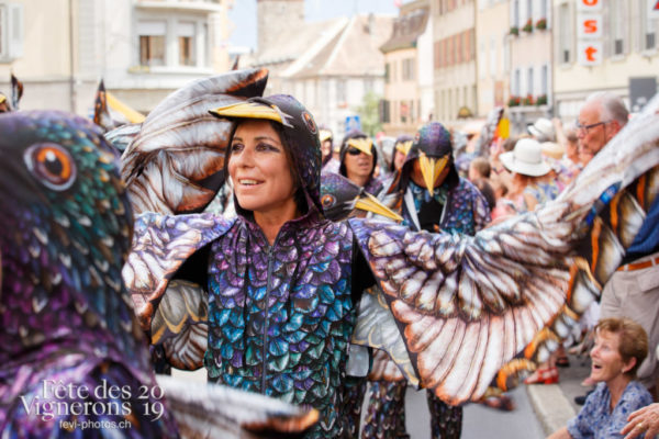 Cortège du Couronnement - Cortège, Cortèges Confrérie, Etourneaux, Photographies de la Fête des Vignerons 2019.