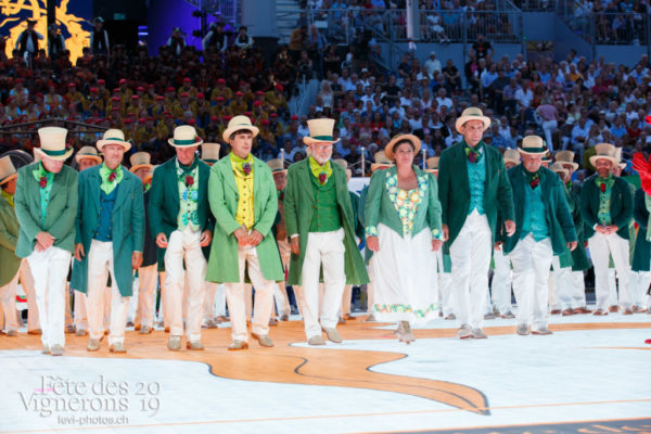 Couronnement - Couronnement, Vignerons primés, Photographies de la Fête des Vignerons 2019.