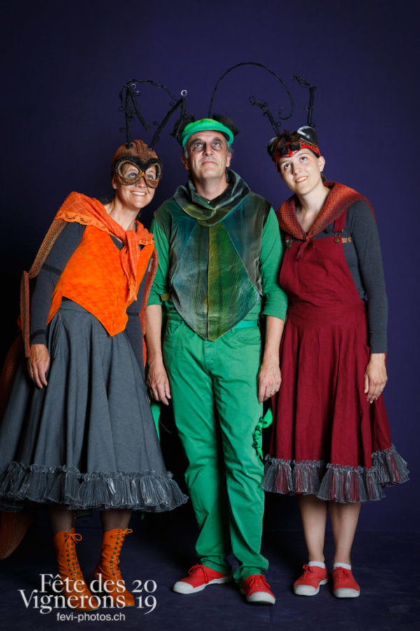 portraits individuels au studio