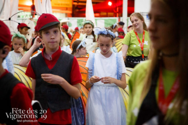 Coulisses - Coulisses, Musiciens de la Fête, Voix d'enfants, Photographies de la Fête des Vignerons 2019.
