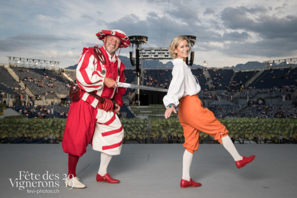 Studio - Cartes, Cent suisses, Studio, Photographies de la Fête des Vignerons 2019.