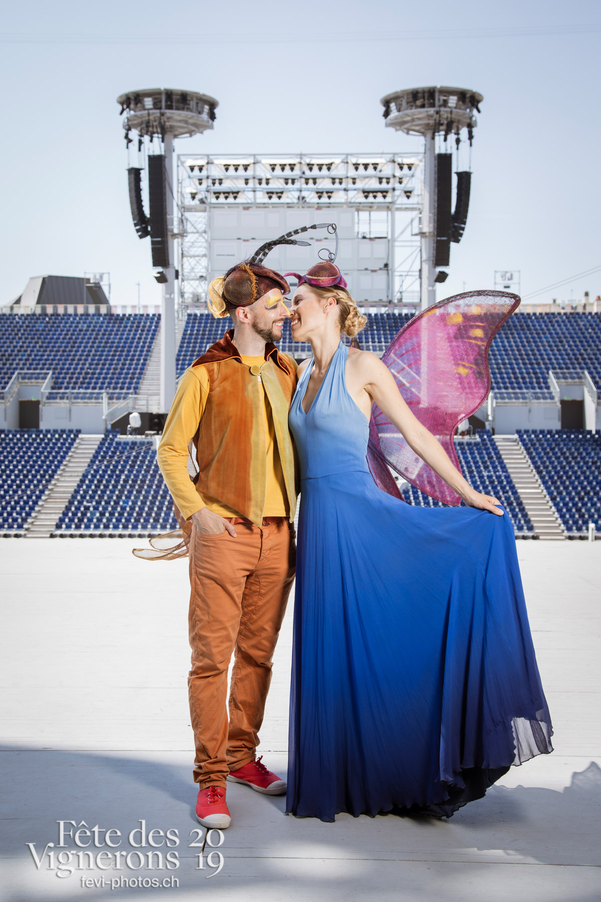Photo de groupe des musiciens solistes - Musiciens de la Fête, Musiciens solistes, Portrait, Photographies de la Fête des Vignerons 2019.