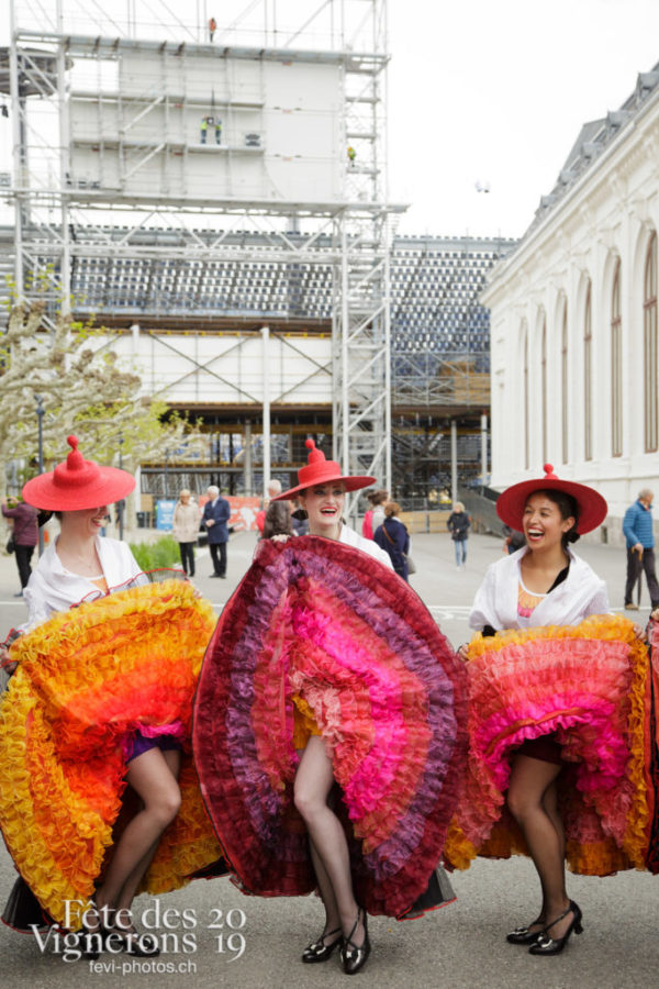 Proclamation Fête des Vigenrons - Cortège, Effeuilleuses, Proclamation, Photographies de la Fête des Vignerons 2019.