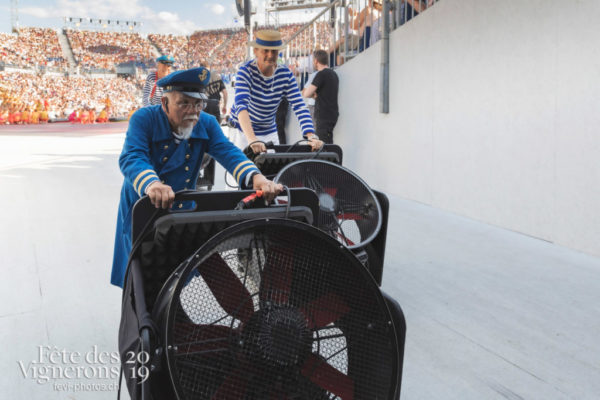 Répétition générale N° 2 - Coulisses, Marins, Photographies de la Fête des Vignerons 2019.