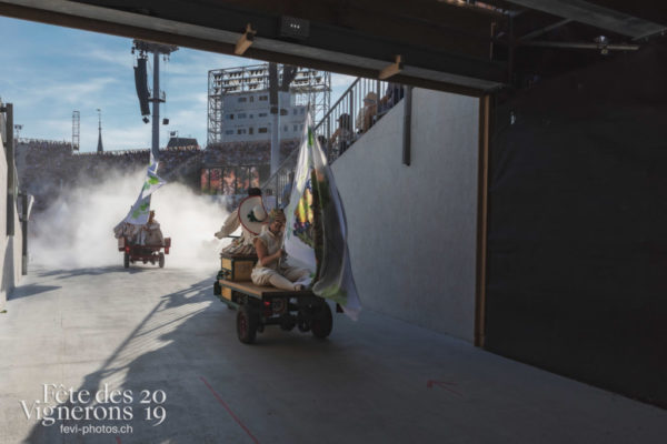 Répétition générale N° 2 - Coulisses, Photographies de la Fête des Vignerons 2019.