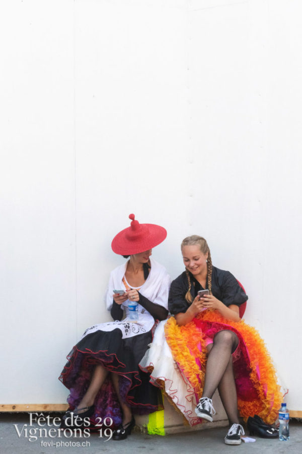 Coulisse - Coulisses, Effeuilleuses, Photographies de la Fête des Vignerons 2019.