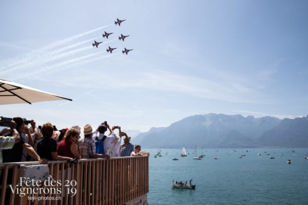 1 er aout - Patrouille suisse, Photographies de la Fête des Vignerons 2019.