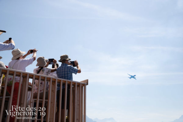 1 er aout - Avion Swiss, Photographies de la Fête des Vignerons 2019.