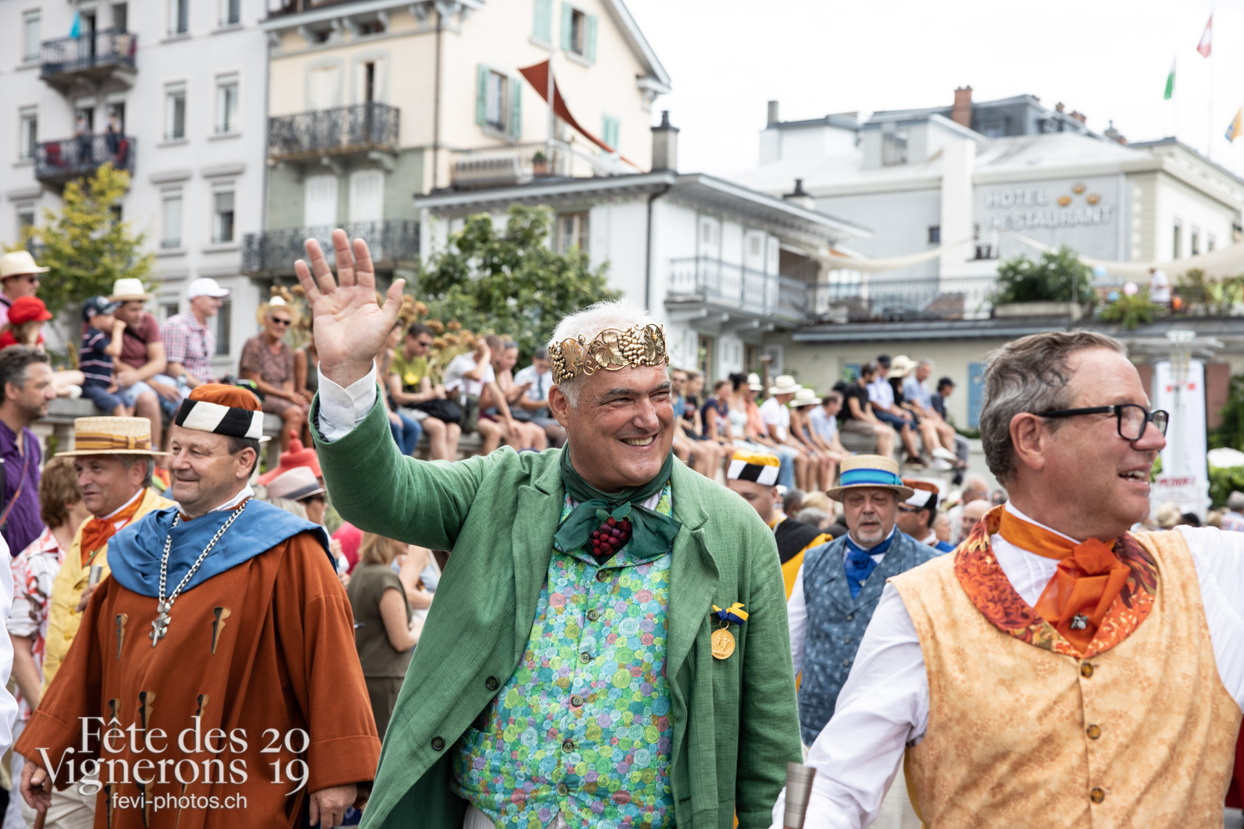 08_11_cortege_vaud_photoshop_©JulieMasson-1747 - Cortège, Journée cantonale Vaud, Vignerons primés, Photographies de la Fête des Vignerons 2019.