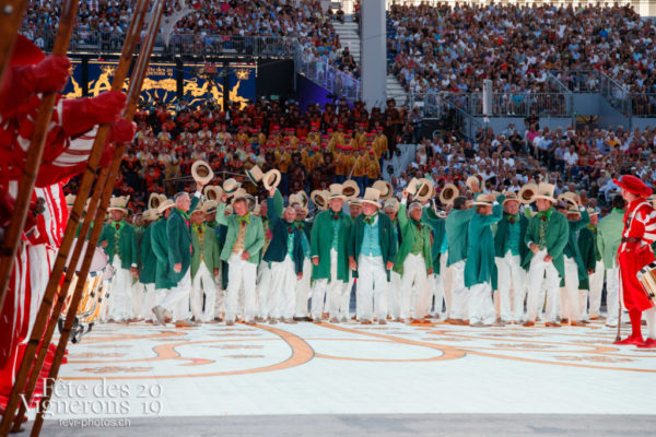 Couronnement - Couronnement, Spectacle, Vignerons primés, Photographies de la Fête des Vignerons 2019.