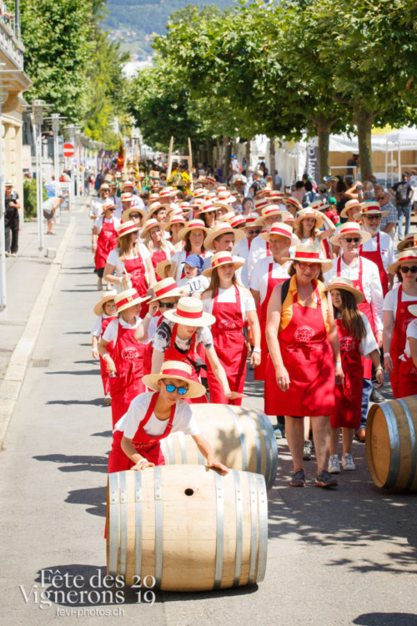 Journée cantonale Genève, cortège lors de la Fête des Vignerons 2019