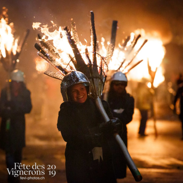 La parade de feu de Liestal - Liestal, Parade de feu, Photographies de la Fête des Vignerons 2019.