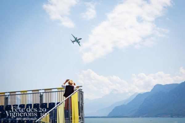 Patrouille suisse, avion Swiss - Avion Swiss, Patrouille suisse, Photographies de la Fête des Vignerons 2019.