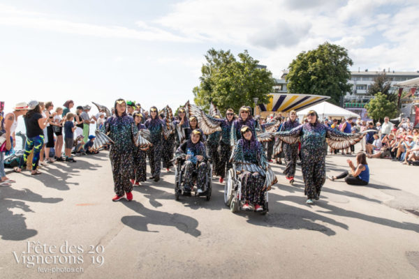 Cortège de la confrérie du 31 juillet 2019, Vevey, fête des vignerons - Cortège, Cortèges Confrérie, Etourneaux, Photographies de la Fête des Vignerons 2019.
