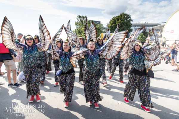 Cortège de la confrérie du 31 juillet 2019, Vevey, fête des vignerons - Cortège, Cortèges Confrérie, Etourneaux, Photographies de la Fête des Vignerons 2019.