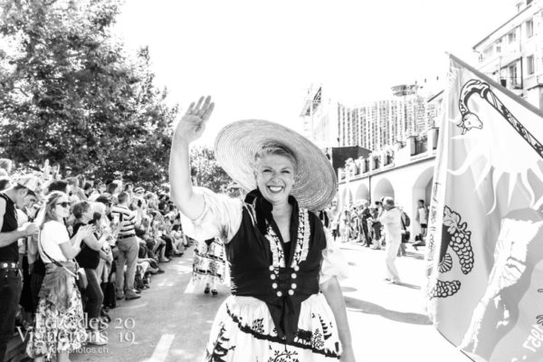 Cortège de la confrérie du 31 juillet 2019, Vevey, fête des vignerons