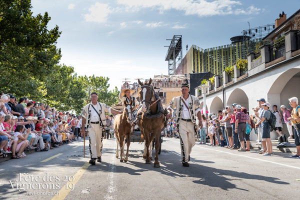 Cortège de la confrérie du 31 juillet 2019, Vevey, fête des vignerons