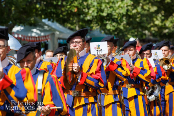 Garde suisse - Cortège, Défilé, Garde suisse, Photographies de la Fête des Vignerons 2019.