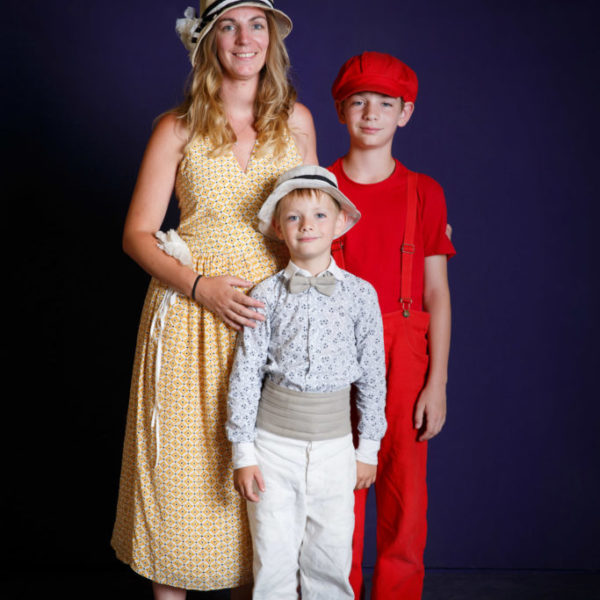 Portraits individuels au studio