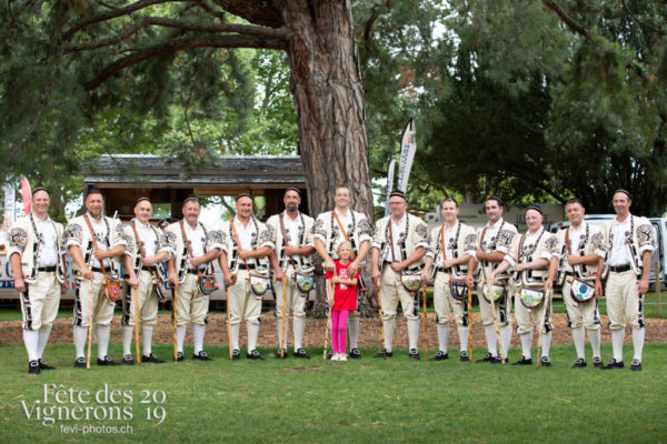 Photo de groupe des armaillis - Armaillis, groupe, Photographies de la Fête des Vignerons 2019.