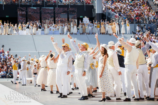 Spectacle de jour, dernière représentation - Noce, Spectacle, Spectacle jour, Photographies de la Fête des Vignerons 2019.