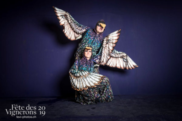 photo studio - Etourneaux, Studio, Photographies de la Fête des Vignerons 2019.