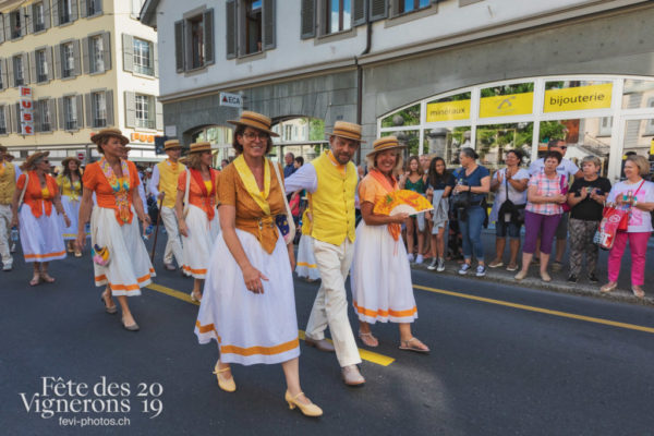 Cortège de la Confrérie - Cortège, Cortèges Confrérie, Ville en Fête, Photographies de la Fête des Vignerons 2019.