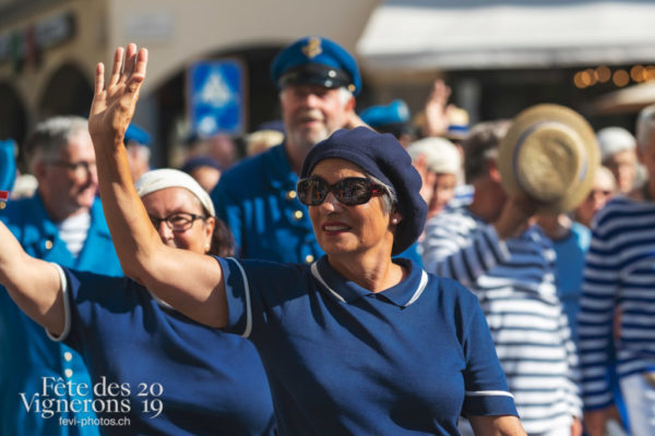 Cortège de la Confrérie - Cortège, Cortèges Confrérie, Marins, Ville en Fête, Photographies de la Fête des Vignerons 2019.