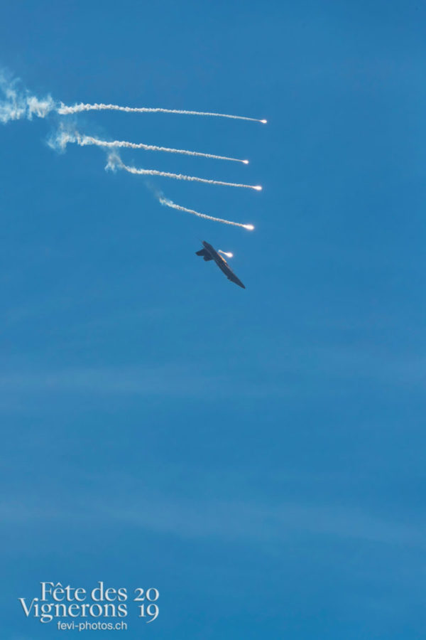 Patrouille et Avion SWISS - Patrouille suisse, Photographies de la Fête des Vignerons 2019.