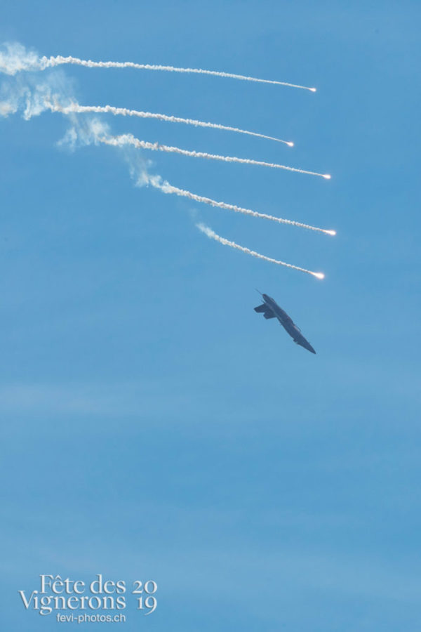 Patrouille et Avion SWISS - Patrouille suisse, Photographies de la Fête des Vignerons 2019.