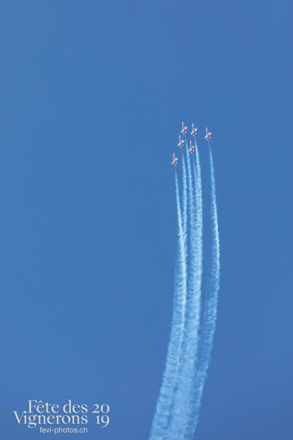 Patrouille et Avion SWISS