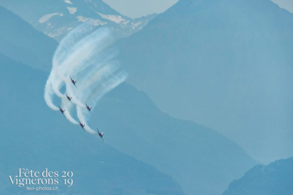 Patrouille et Avion SWISS